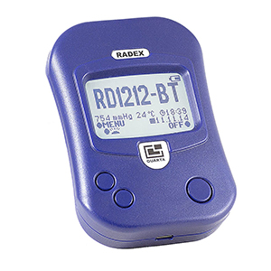 Compteur Geiger Bluetooth Radex RD1212-BT Dtecteur De Radioactivit Nuclaire Rayonnements Beta, gamma et X Radiomtre Haute Prcision Dosimtre Radiation 0.05  999 Sv/h avec interface PC